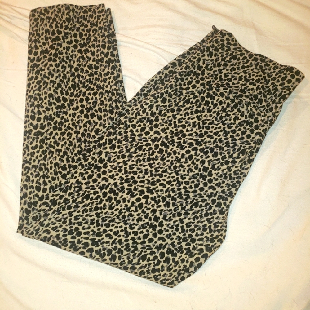 Leopard Dress Capris